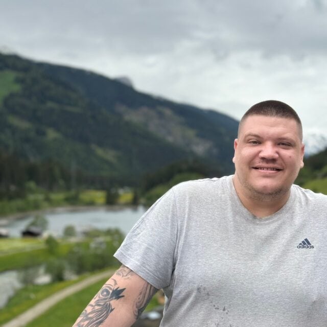 Julian, ein wertvolles Mitglied des Teams