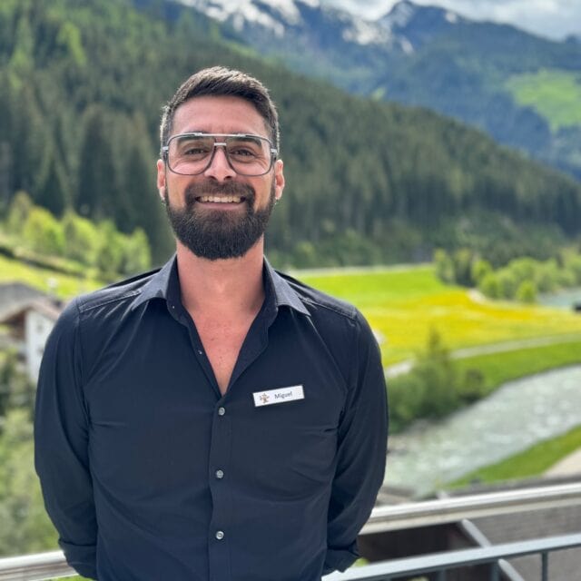 Miguel, ein wertvolles Mitglied des Teams