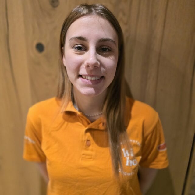 Janina, ein wertvolles Mitglied des Teams