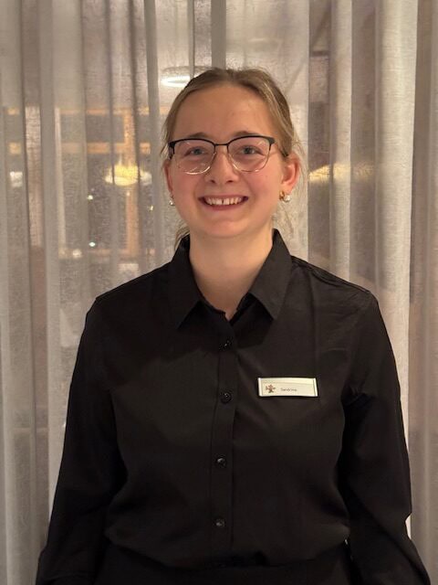 Sandrina, ein wertvolles Mitglied des Teams